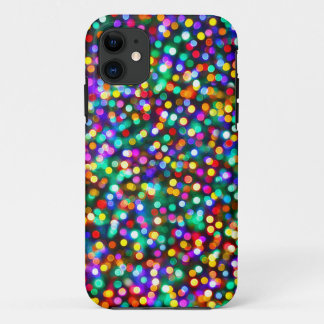 Coque Case-Mate iPhone Lumières rougeoyantes de Noël