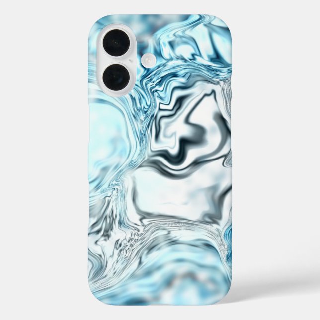 Coques Case-Mate iPhone Luminance bleue (Verso)