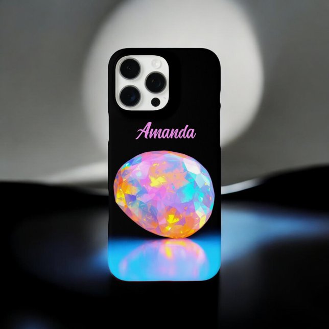 Coques Case-Mate iPhone Luminosité optique personnalisée (Créateur téléchargé)