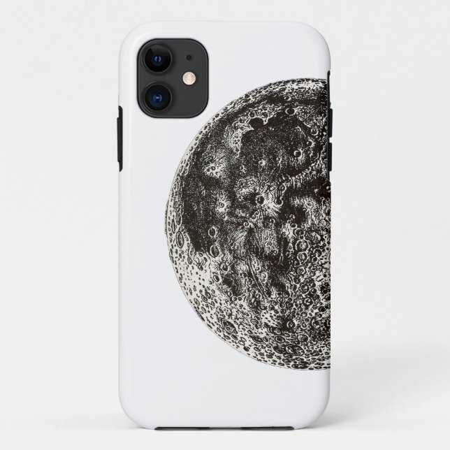 Coques Case-Mate iPhone Lune (Dos)