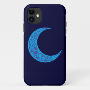 Coque Case-Mate Pour iPhone Lune bleue celtique