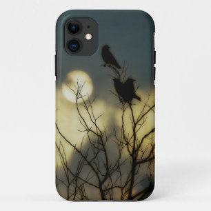 Coque iPhone 11 Lune éffrayante
