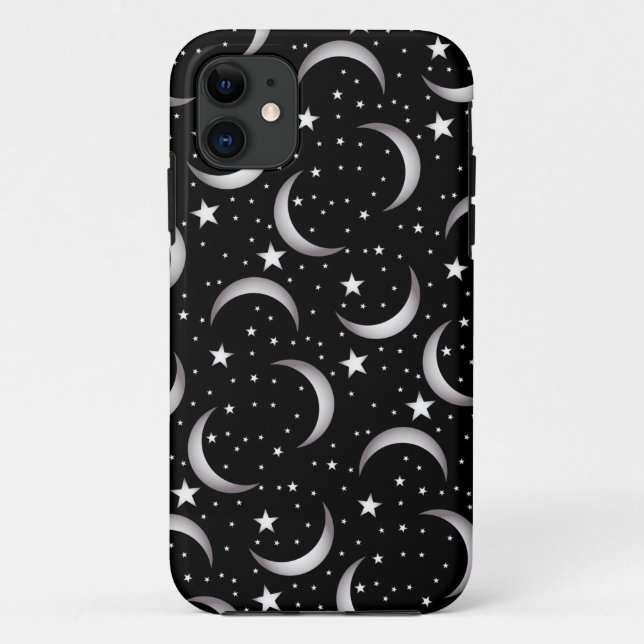 Coques Case-Mate iPhone Lune et étoiles (Dos)