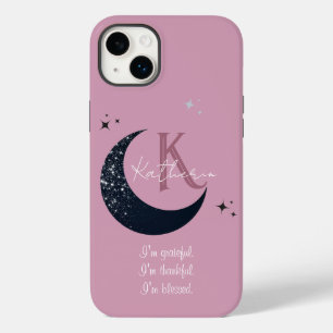Coque Case-Mate iPhone Lune noire élégante