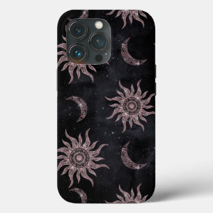 Case-Mate iPhone Case Lune rose noire Mandala