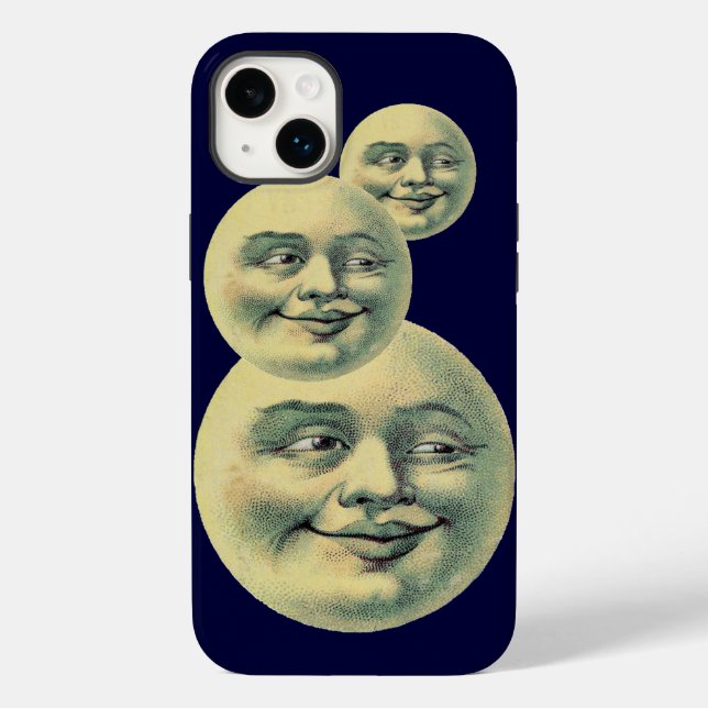 Coques Case-Mate iPhone Lune vintage (Verso)