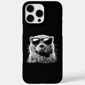 Coque iPhone 16 Pro Max Lunettes de soleil de castor