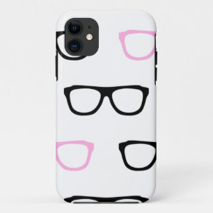 Case-Mate iPhone Case lunettes geek geek rose