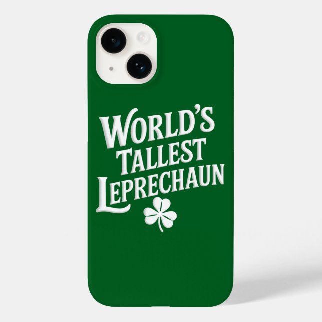 Coques Case-Mate iPhone Lutin le plus grand du monde St Patrick irlandais (Verso)