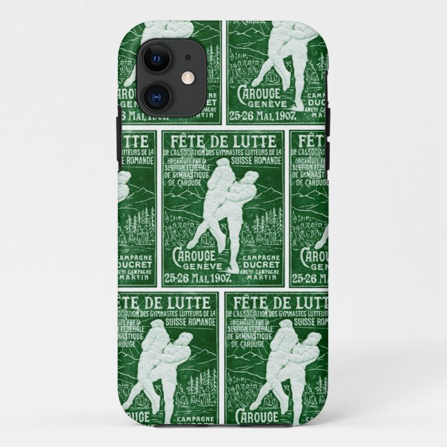 Coques Case-Mate iPhone Lutte 1907 suisse (Dos)