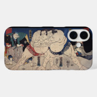 Lutte de Sumo Japonaise, Kuniyoshi