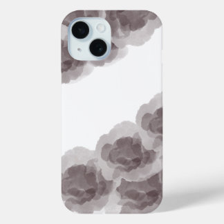 Coque Case-Mate iPhone Luxe Brown Magic Rose Aquarelle Art Abstrait