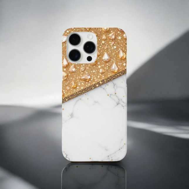 Coques Case-Mate iPhone Luxe opulente en marbre (Créateur téléchargé)
