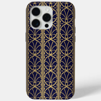 Coque Case-Mate iPhone Luxueux Design Textile Art Déco.