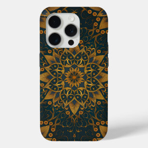 Coque Case-Mate iPhone Luxueux Golden Mandala
