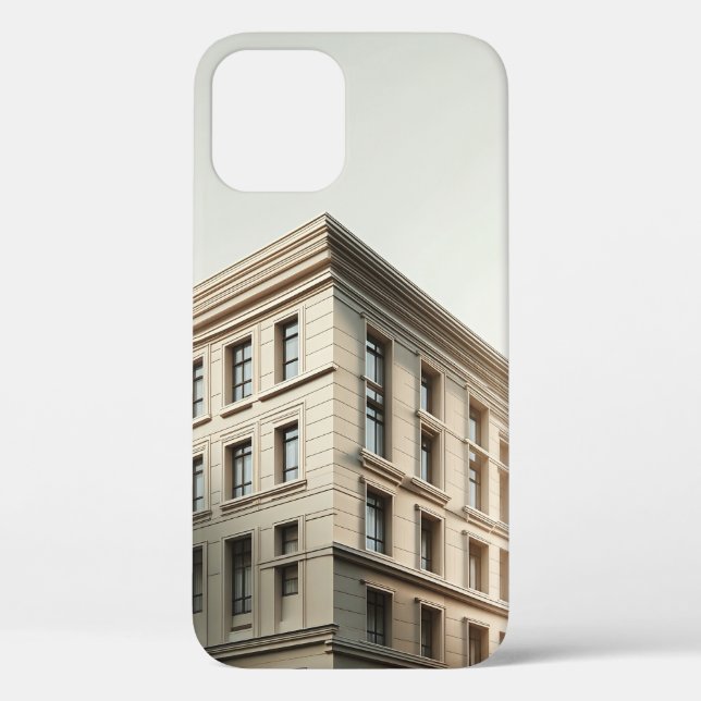 Coques Case-Mate iPhone Luxury Classical Architecture Facade - Elegant Min (Verso)