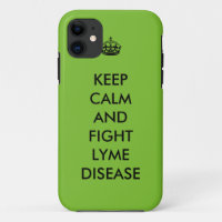 Lyme gardent le cas calme de téléphone