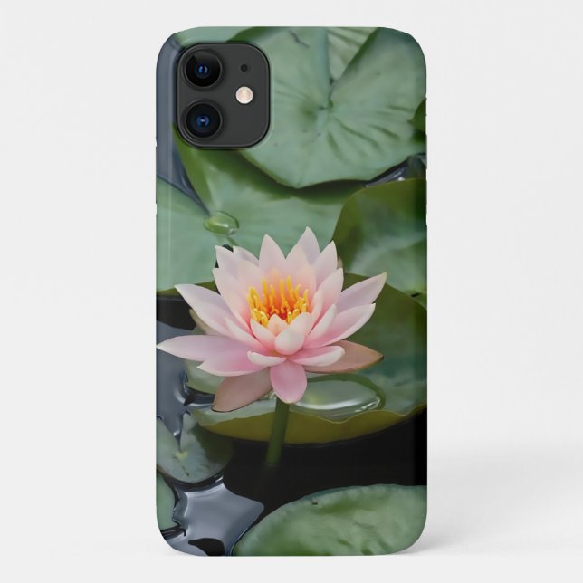 Coques Case-Mate iPhone Lys d'eau rose Lotus (Dos)