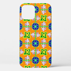 Case-Mate iPhone Case Lys et marguerites rétro sur jaune