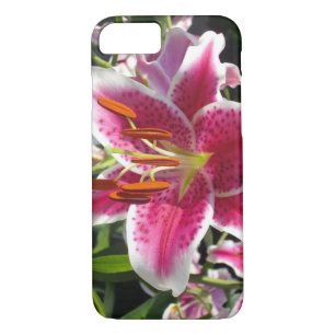 Coques Pour iPhone Lys roses fleurs tropicales roses rose