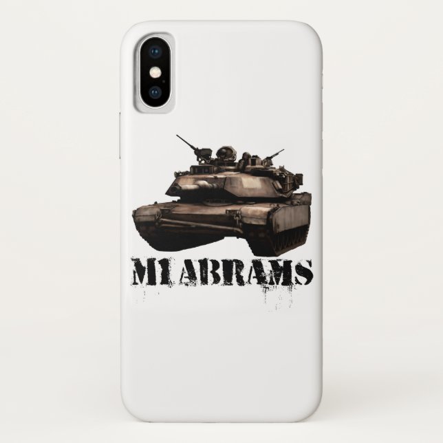 Coques Case-Mate iPhone M1 Abrams (Dos)