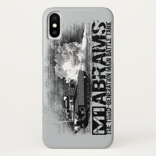 Coques Case-Mate iPhone M1 Abrams (Dos)