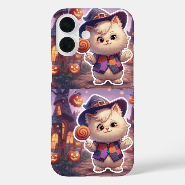 Coques Case-Mate iPhone M. Bluffy - Maître de l’Halloween (Verso)