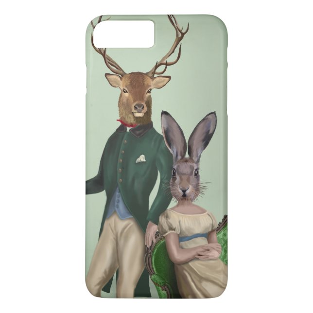 Coques Case-Mate iPhone M. Deer et Mme Rabbit 2 (Dos)