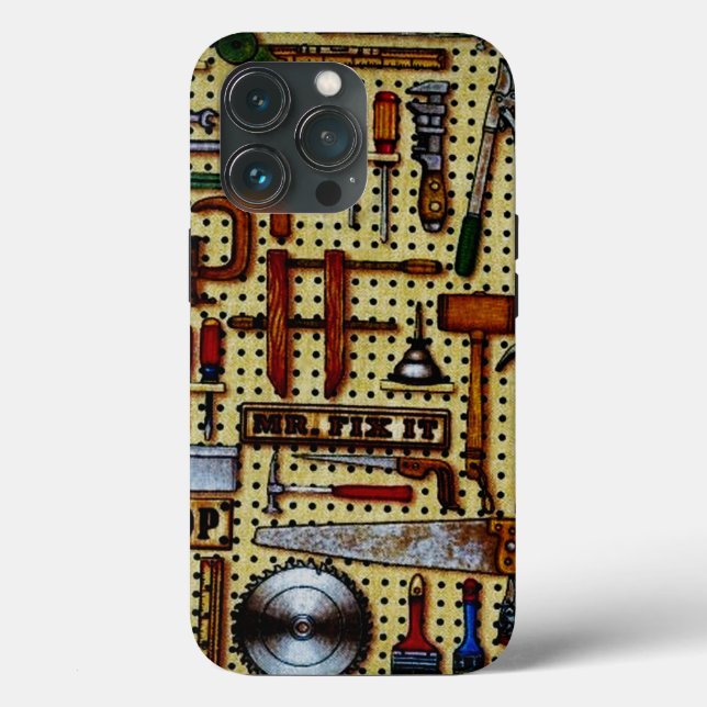 Coques Case-Mate iPhone M. Fix It Handyman Tools (Verso)