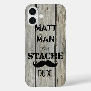 Coques iPhone 16 Plus M. Mustache Hipster Motif
