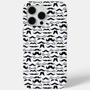Coque iPhone 15 Pro Max M. Mustache Hipster Motif