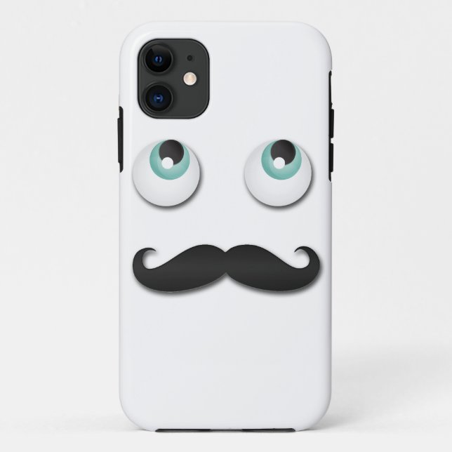Coques Case-Mate iPhone M. stache (Dos)