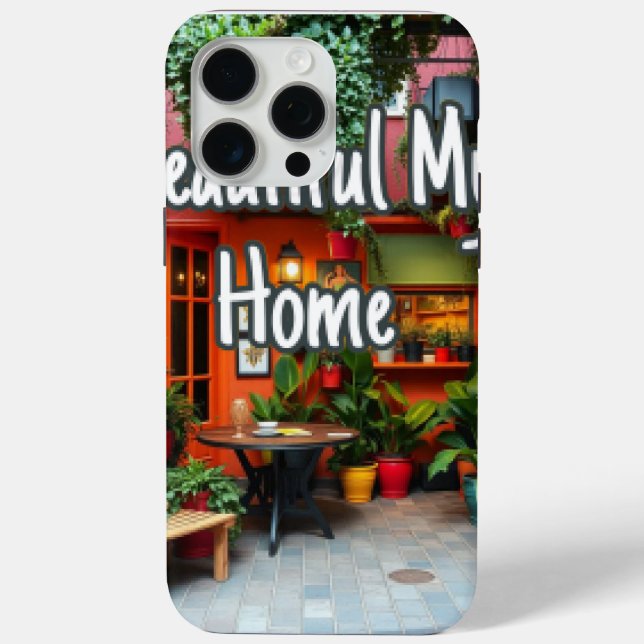 Coques Case-Mate iPhone Ma Belle Maison  (Verso)
