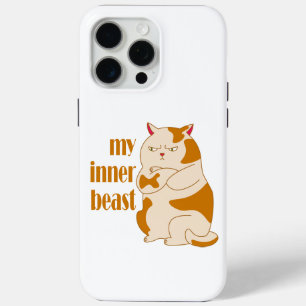 Coque Case-Mate iPhone Ma bête intérieure fainéante citation de motivatio