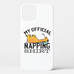 Case-Mate iPhone Case Ma chemise de sieste officielle - Giraffe endormie