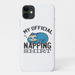 Case-Mate iPhone Case Ma chemise officielle de sieste - Paresseux endorm