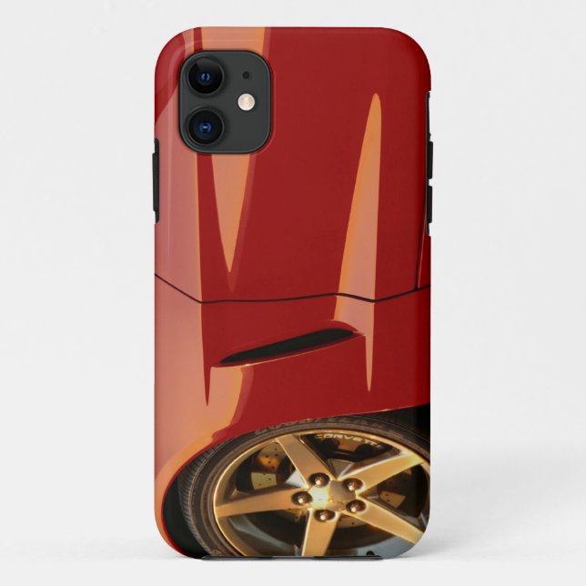 Coques Case-Mate iPhone Ma Corvette rouge (Dos)
