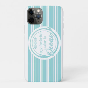 Case-Mate iPhone Case Ma couleur préférée est Serviette de plage océan