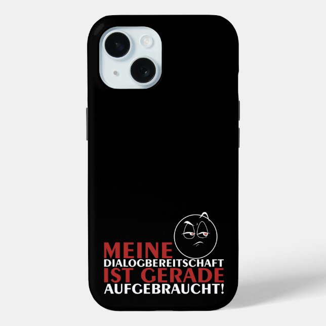 Coques Case-Mate iPhone Ma disponibilité au dialogue est épuisée ! (Verso)
