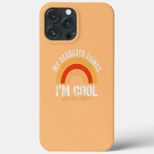 Case-Mate iPhone Case Ma fille pense que je suis cool et elle a raison D