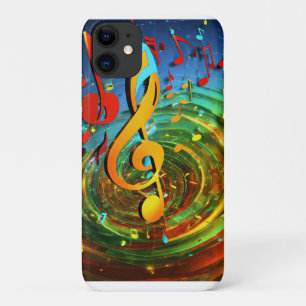 Case-Mate iPhone Case Ma mélodie préférée : notes de musique et paroles