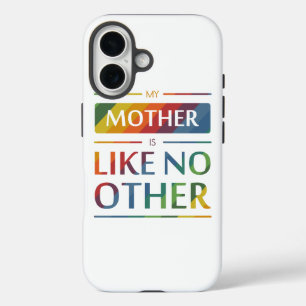 Coque Pour iPhone 16 Ma mère n'est pas comme les autres