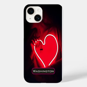 Coque Case-Mate iPhone Ma photo d'amour Personnalisée Nom personnalisé