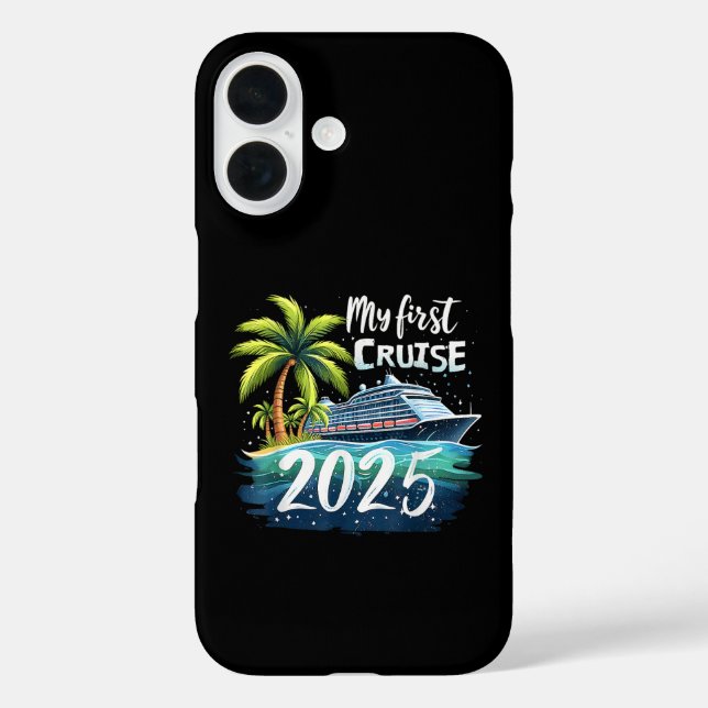 Coques Case-Mate iPhone Ma première croisière 2025 (Verso)