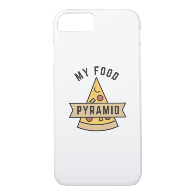 Coques Case-Mate iPhone Ma pyramide alimentaire (Dos)