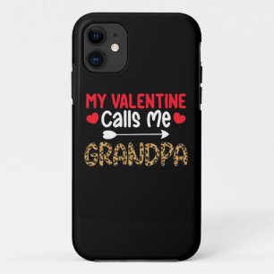 Case-Mate iPhone Case Ma Saint Valentin m'appelle grand-père Leopard Buf