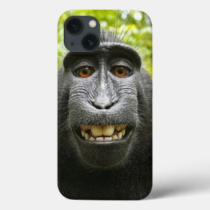 iPhone 13 Case Macaque souriant