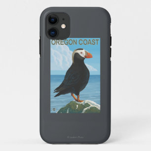 Coques Pour iPhone Macareux tufté de côte de l'Orégon