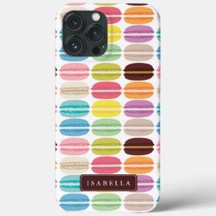 Coque Case-Mate iPhone Macarons arc-en-ciel personnalisés