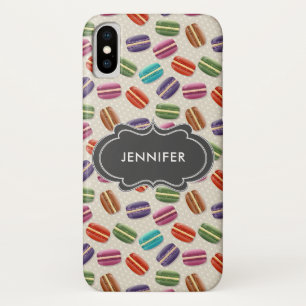 Case-Mate iPhone Case Macarons colorés mignons Motif avec Pois